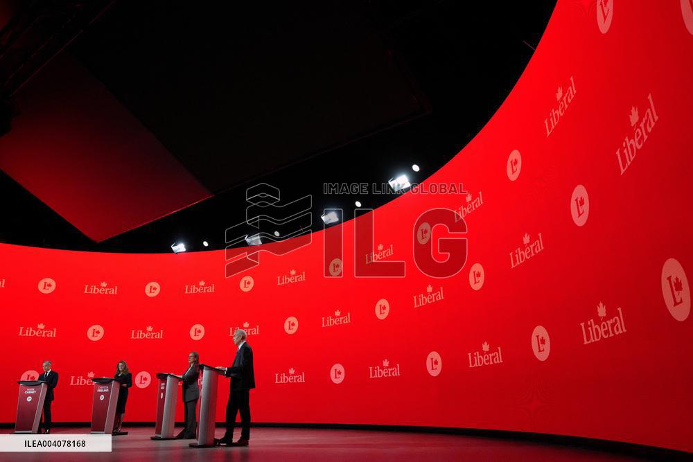 Freeland Addresses Liberal Leadership Debate in Montreal