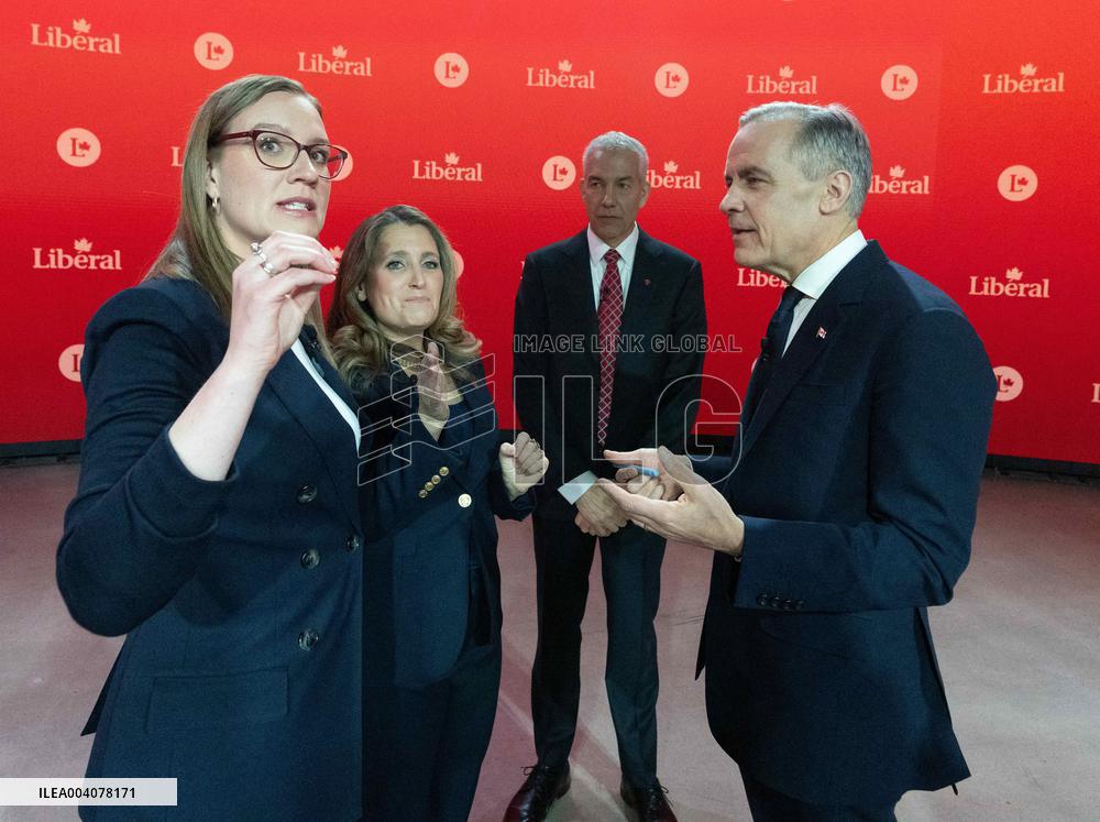 Freeland Addresses Liberal Leadership Debate in Montreal