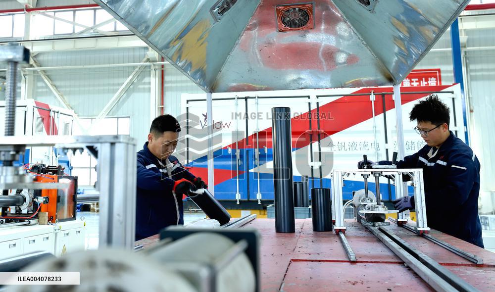 Energy Storage Battery Production Line in Zhangye