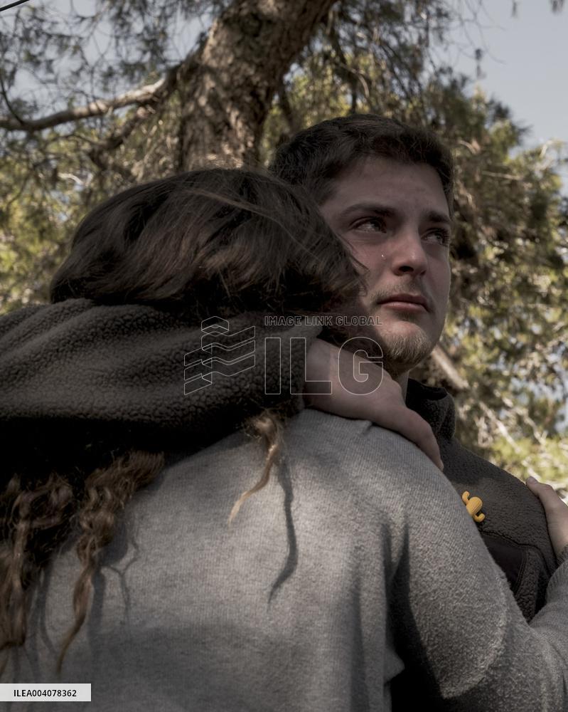 Funeral of An Israeli Hostage of Hamas - Israel