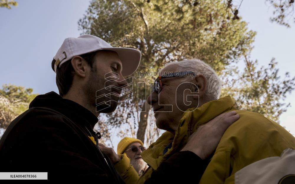 Funeral of An Israeli Hostage of Hamas - Israel