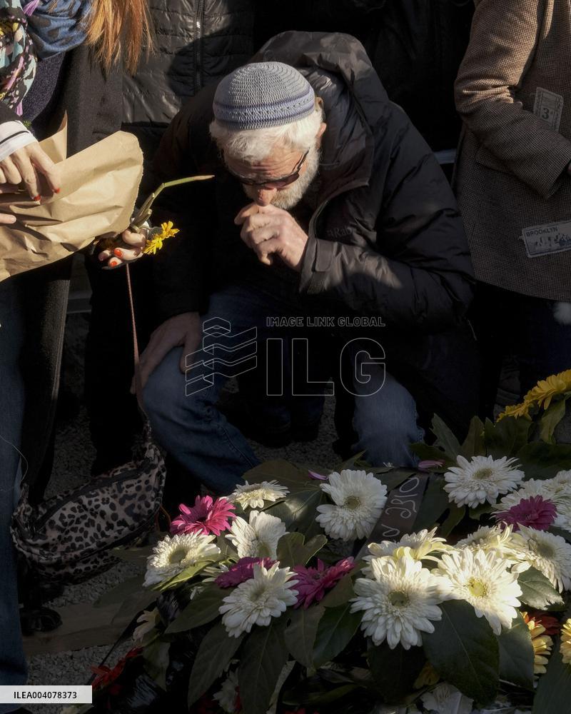 Funeral of An Israeli Hostage of Hamas - Israel
