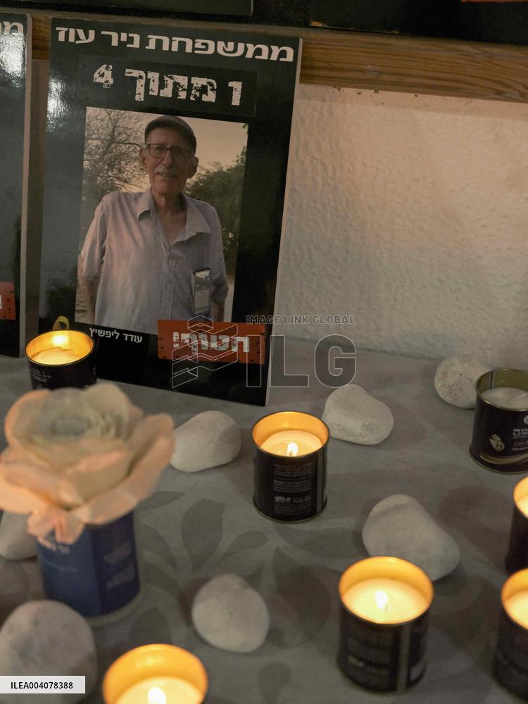 Funeral of An Israeli Hostage of Hamas - Israel