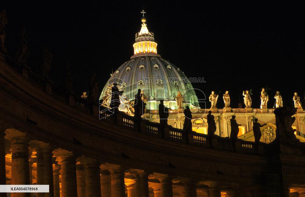 The Vatican at Sunset