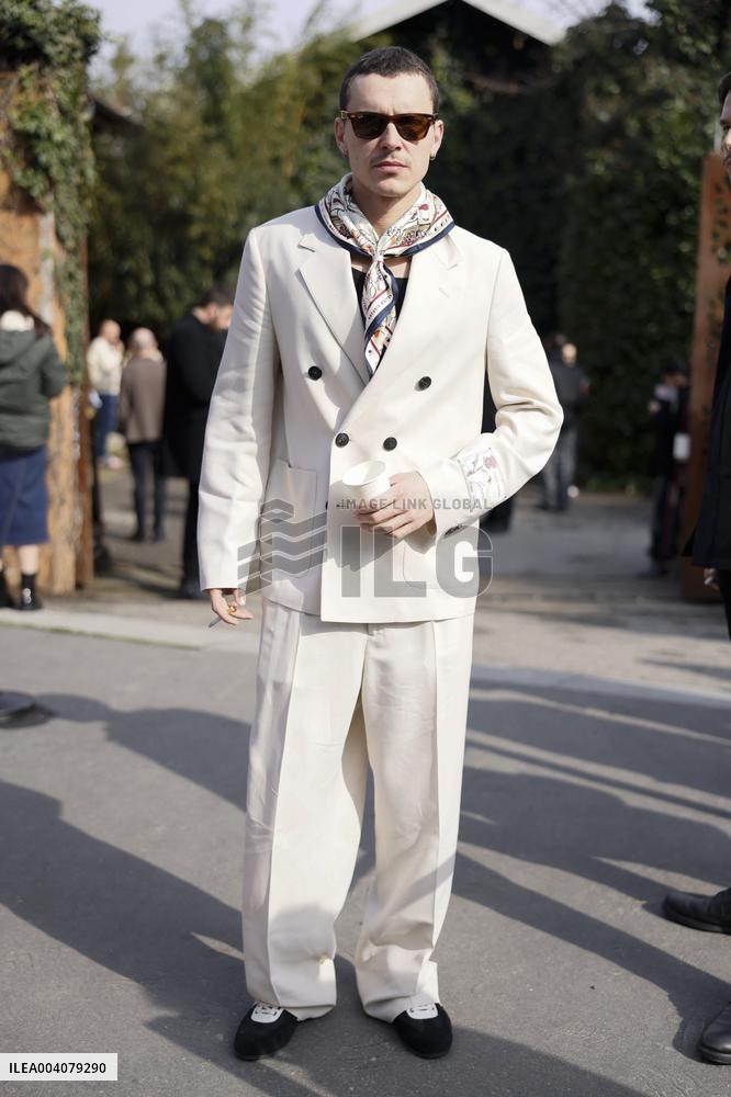 MFW - Aron Piper At Antonio Marras