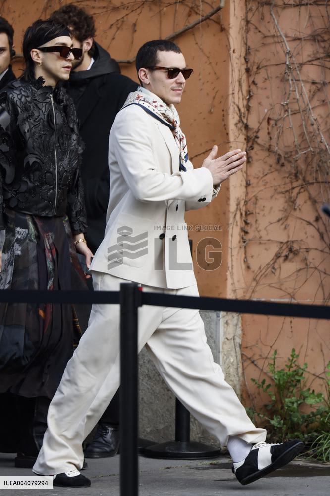 MFW - Aron Piper At Antonio Marras