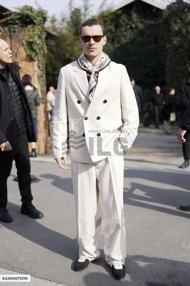 MFW - Aron Piper At Antonio Marras