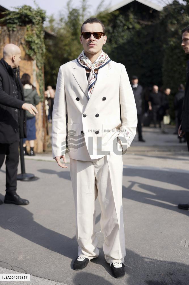 MFW - Aron Piper At Antonio Marras