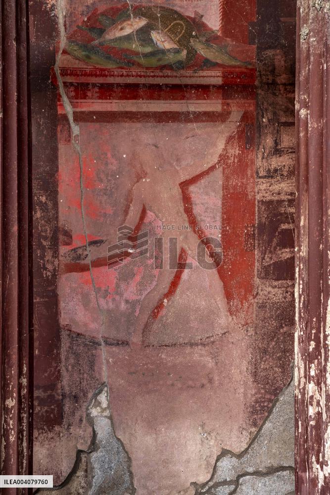 Spectacular Frescoed Villa Uncovered in Pompeii - Italy
