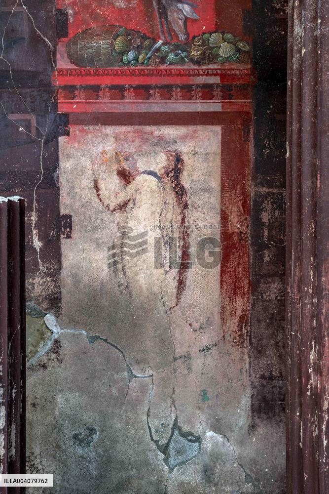 Spectacular Frescoed Villa Uncovered in Pompeii - Italy