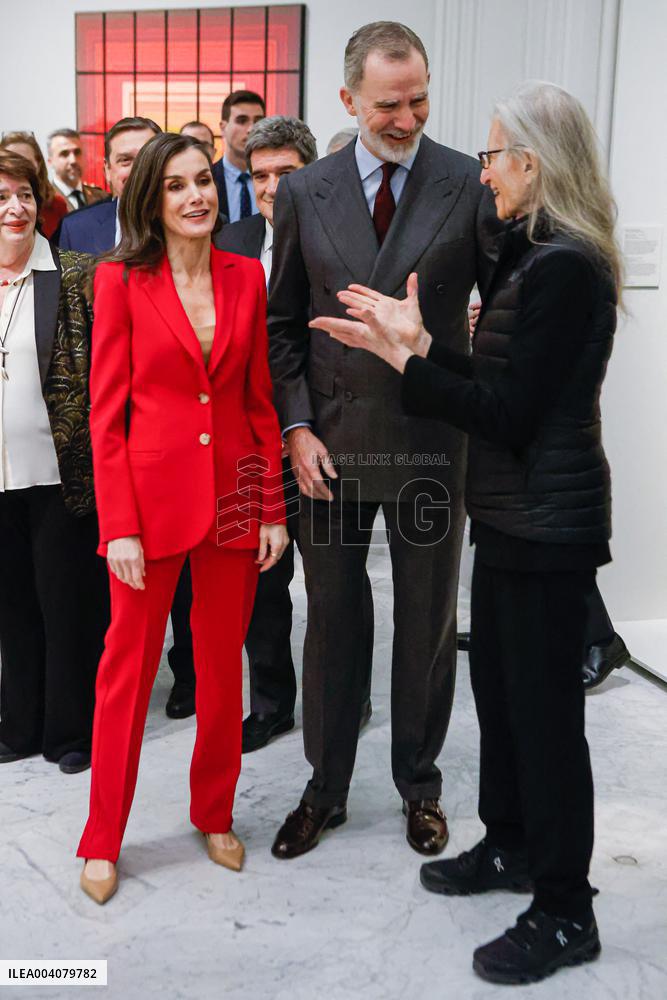 Spanish Royals Present Anne Leibovitz Portraits - Madrid