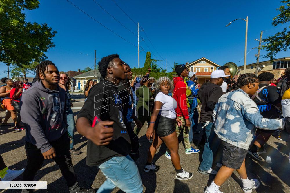Ole & Nu Style Fellas Second Line