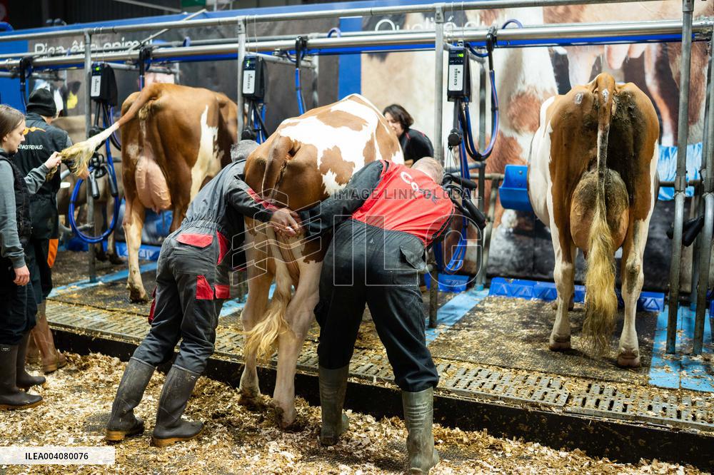 Illustration of the Agricultural Show - Paris AJ