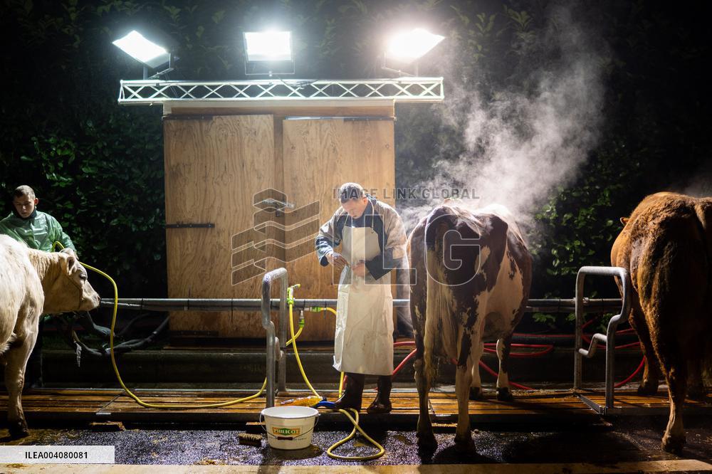 Illustration of the Agricultural Show - Paris AJ