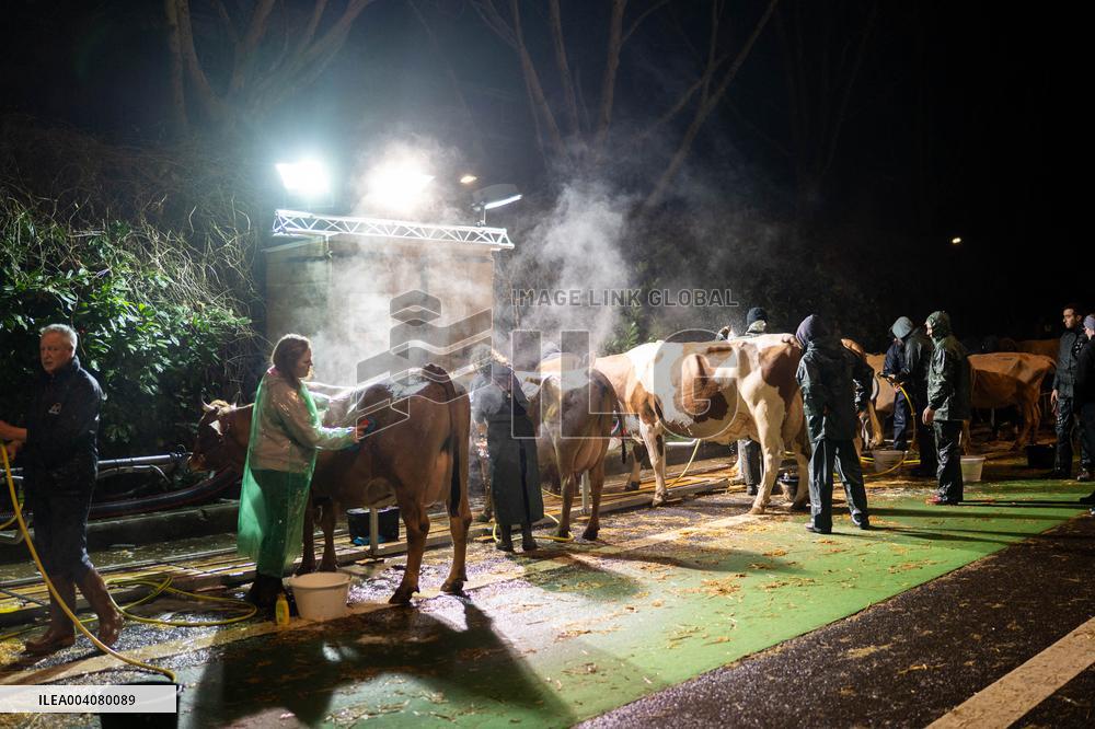 Illustration of the Agricultural Show - Paris AJ