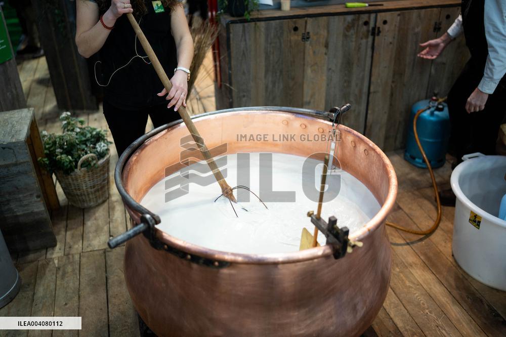 Illustration of the Agricultural Show - Paris AJ