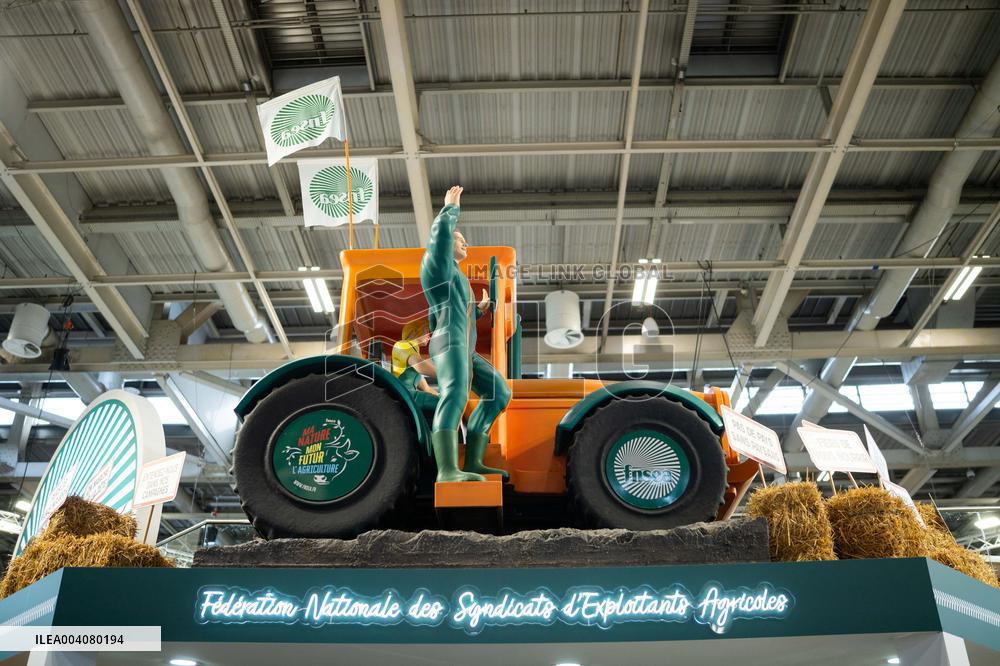 Illustration of the Agricultural Show - Paris AJ