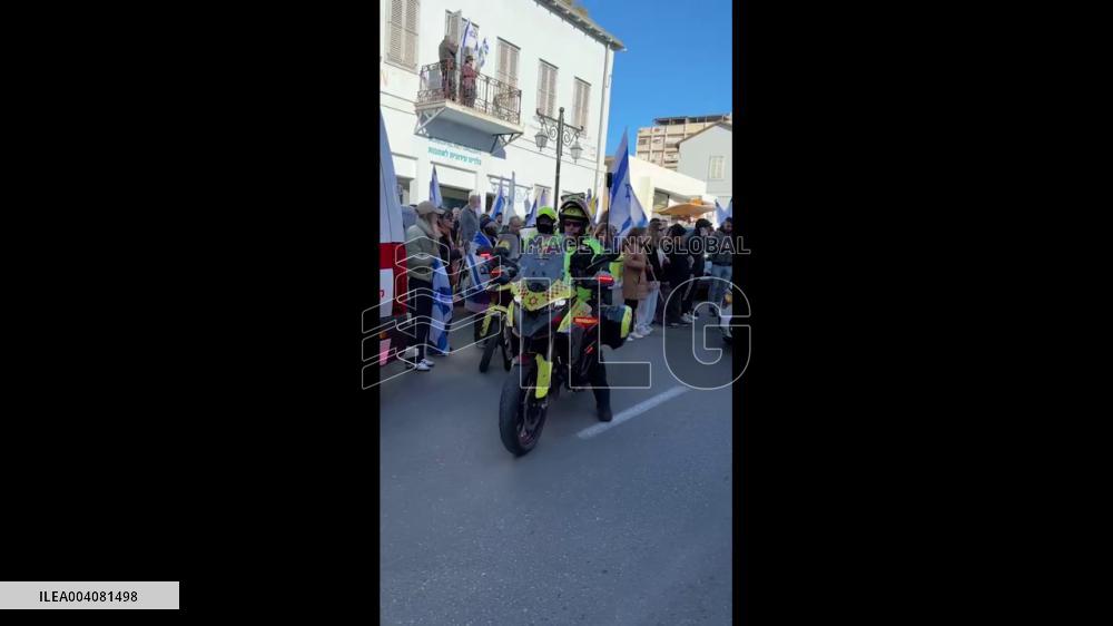 Israel: Thousands Attend Funeral Procession Of Bibas Family Killed In Gaza