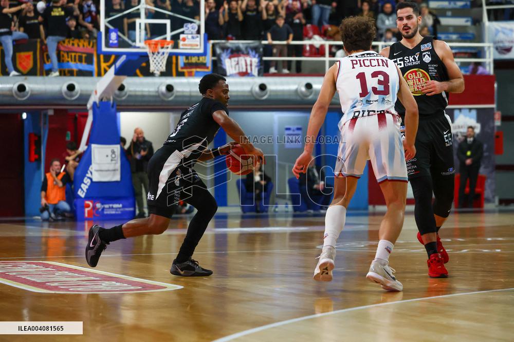 BASKET - Serie A2 - Real Sebastiani Rieti vs Apu Old Wild West Udine