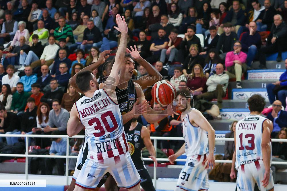 BASKET - Serie A2 - Real Sebastiani Rieti vs Apu Old Wild West Udine