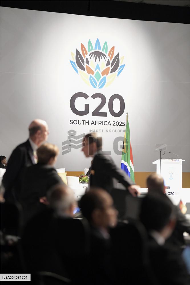 G20 finance chiefs' meeting in Cape Town