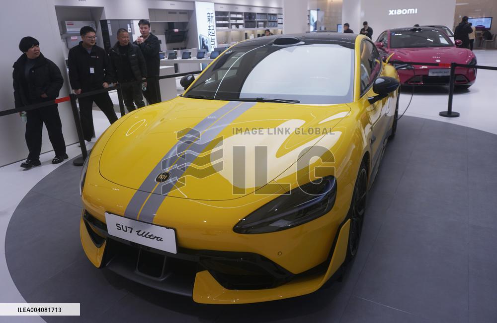 The Xiaomi SU7 Ultra Luxury Car Llaunched Tonight