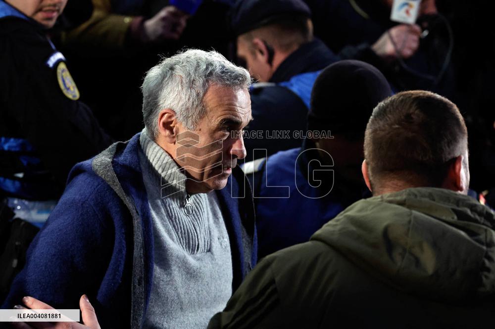 Calin Georgescu leaves the General Prosecutor's Office - Bucharest