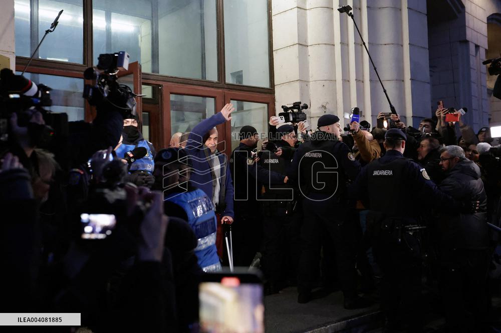 Calin Georgescu leaves the General Prosecutor's Office - Bucharest