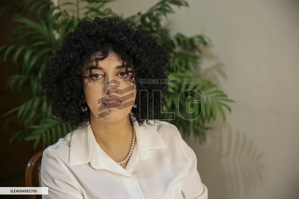 Portrait of Narges Mohammadi - Teheran