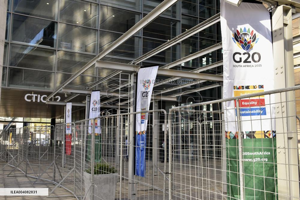 G20 finance chiefs' meeting in Cape Town