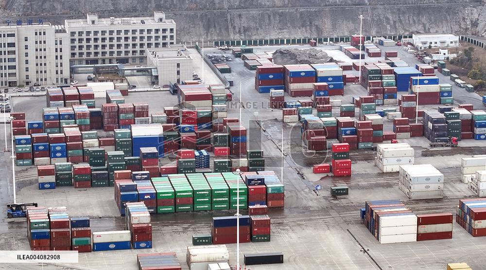 Sanduao Port area Container Trade in Ningde