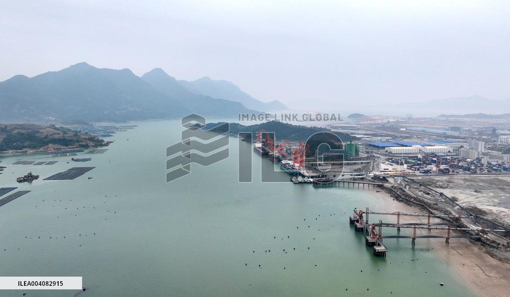Sanduao Port area Container Trade in Ningde