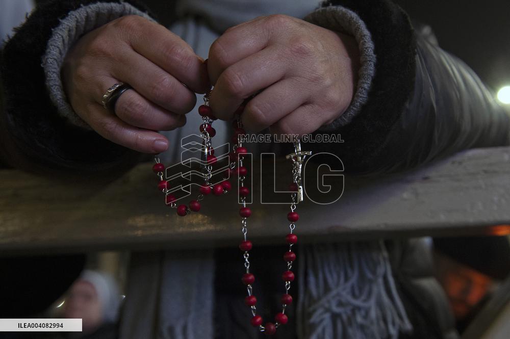 Rosary for Pope Francis Health - Italy