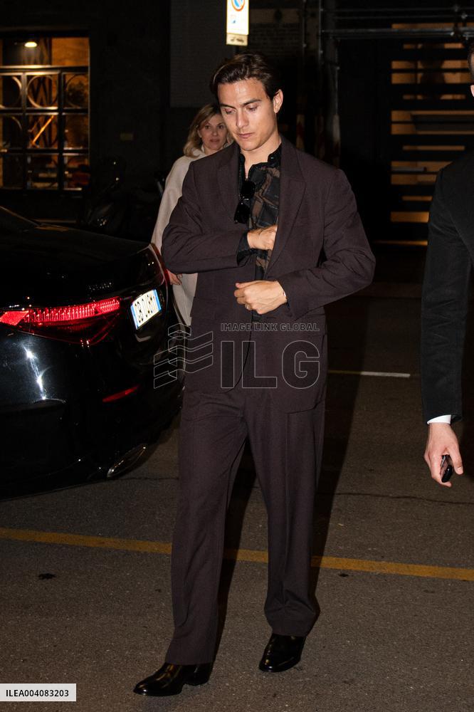 MFW - Paulo Dybala At Palazzo Parigi