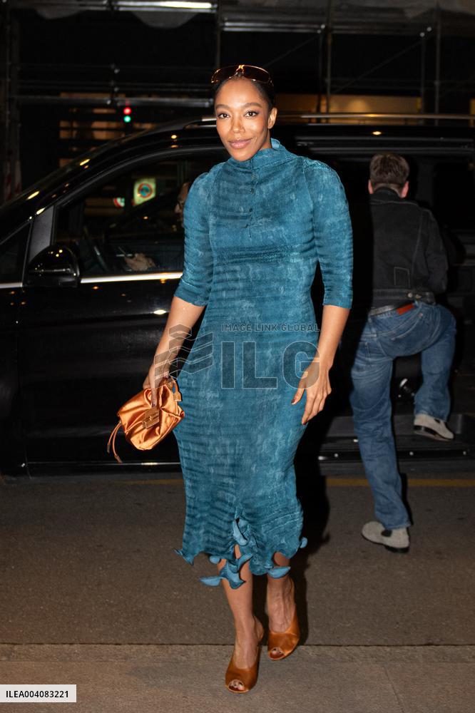 MFW - Naomi Ackie At Palazzo Parigi