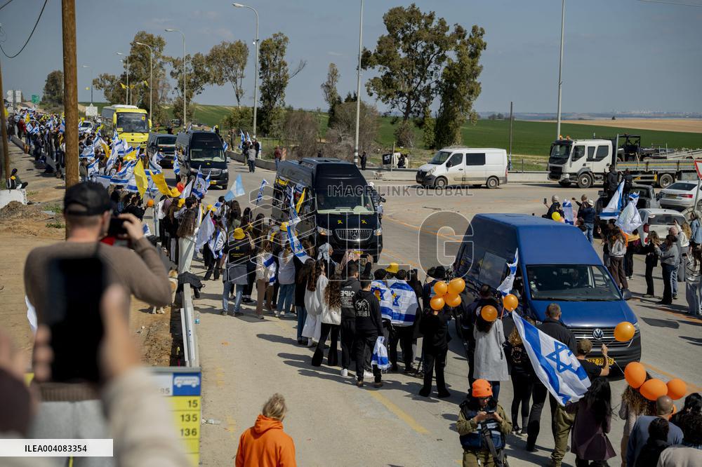 Funeral for Bibas Family - Israel
