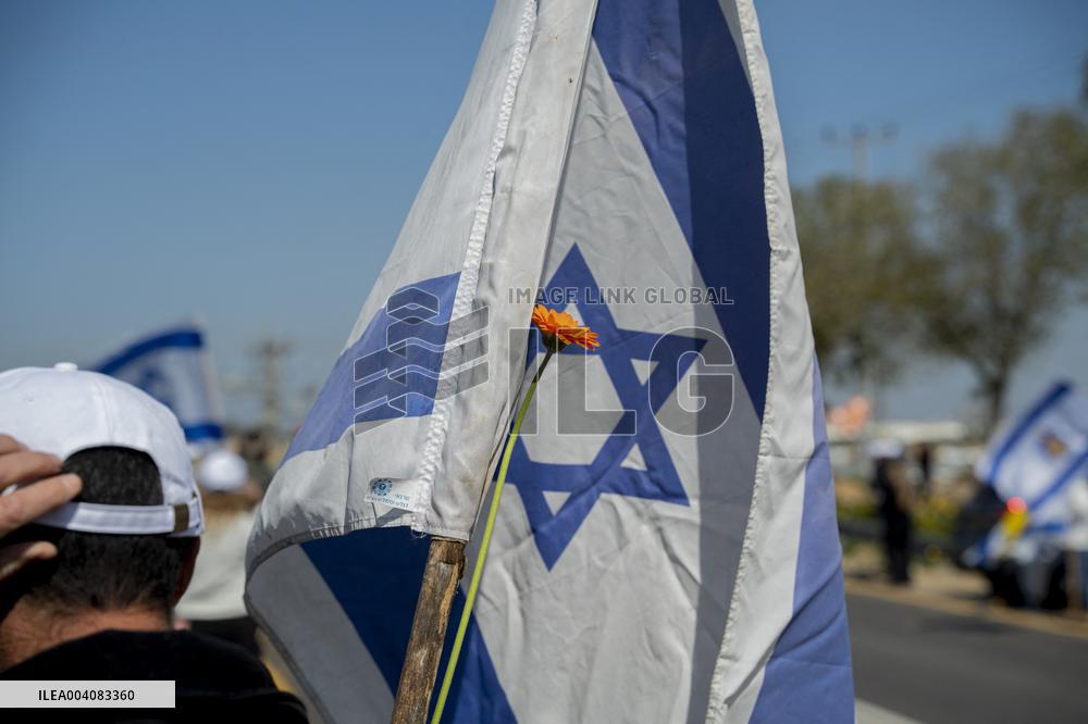 Funeral for Bibas Family - Israel