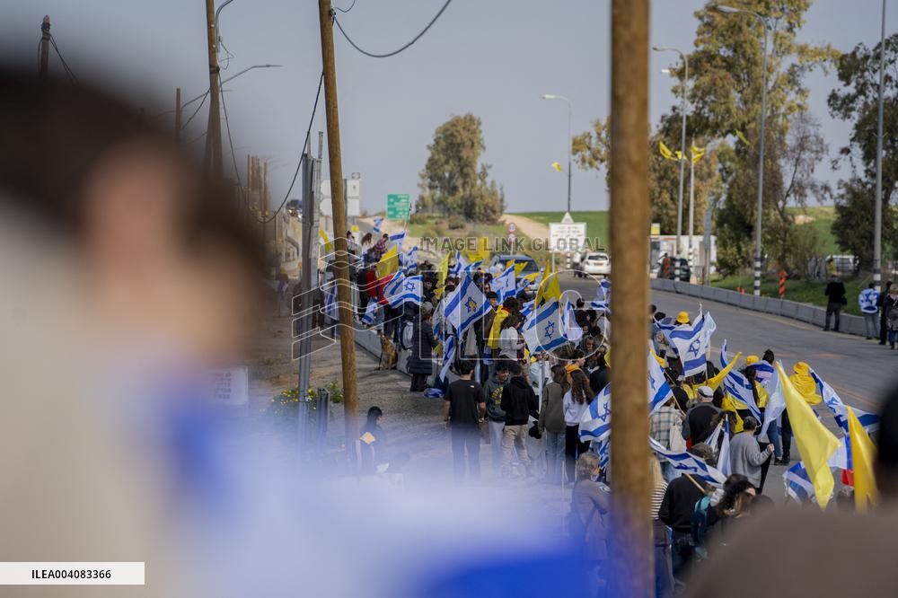 Funeral for Bibas Family - Israel