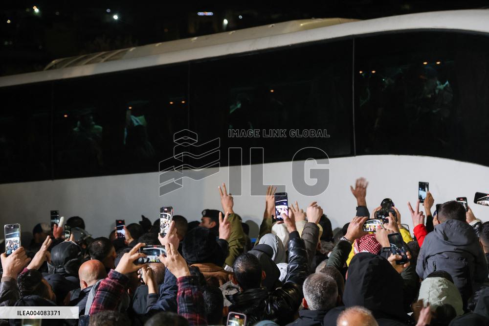 Palestinian Prisoners Released - West Bank