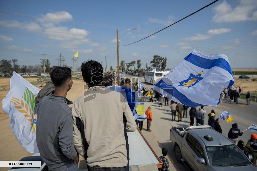 Funeral for Bibas Family - Israel