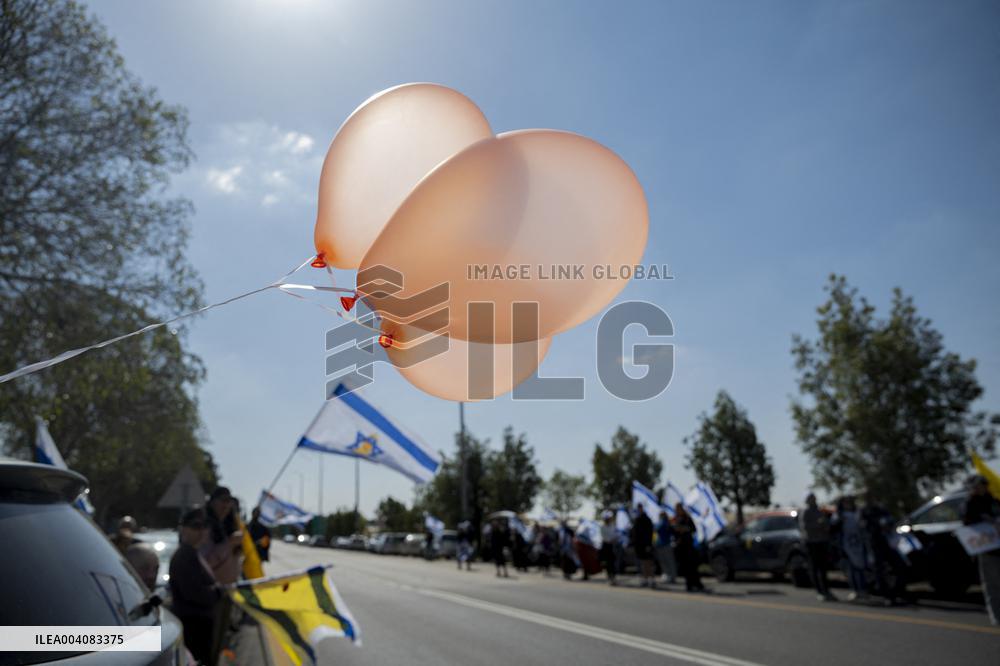 Funeral for Bibas Family - Israel