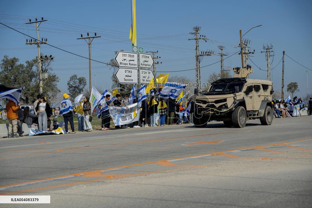 Funeral for Bibas Family - Israel