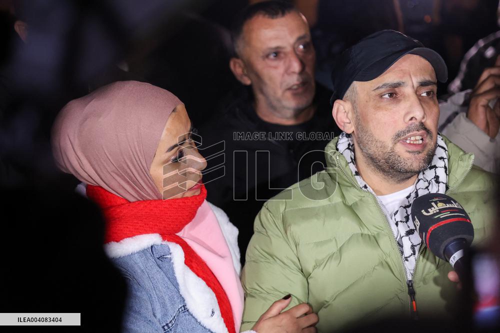 Palestinian Prisoners Released - West Bank