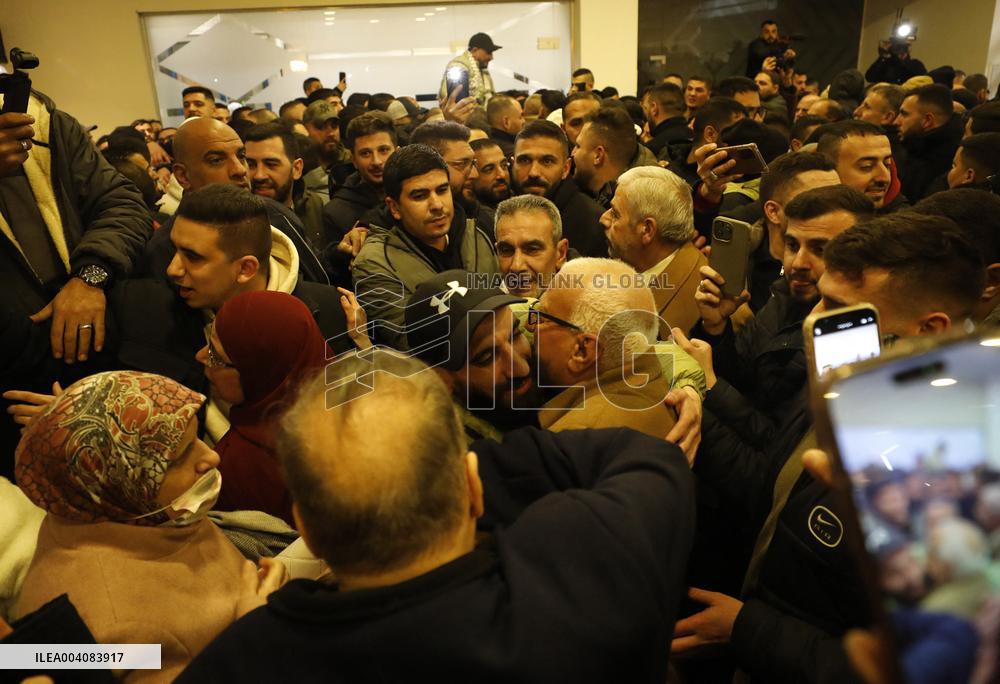 Palestinian Prisoners Released - Gaza