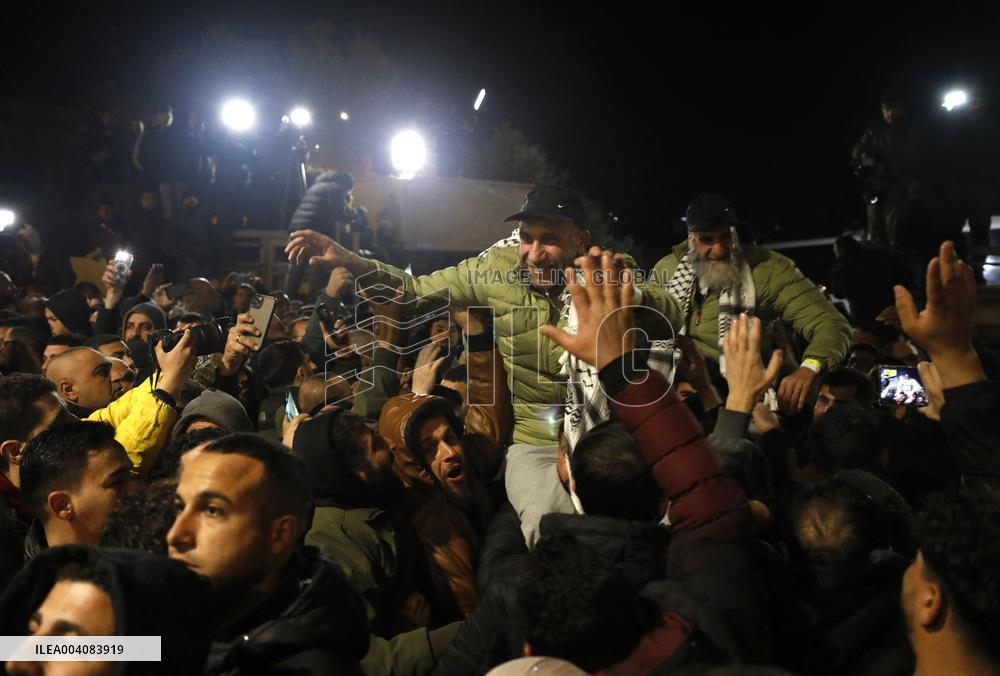 Palestinian Prisoners Released - Gaza