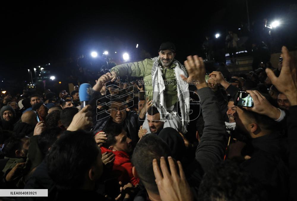 Palestinian Prisoners Released - Gaza