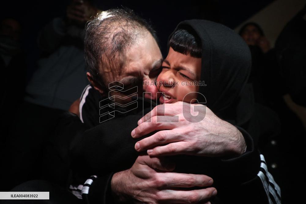 Palestinian Prisoners Released - Gaza