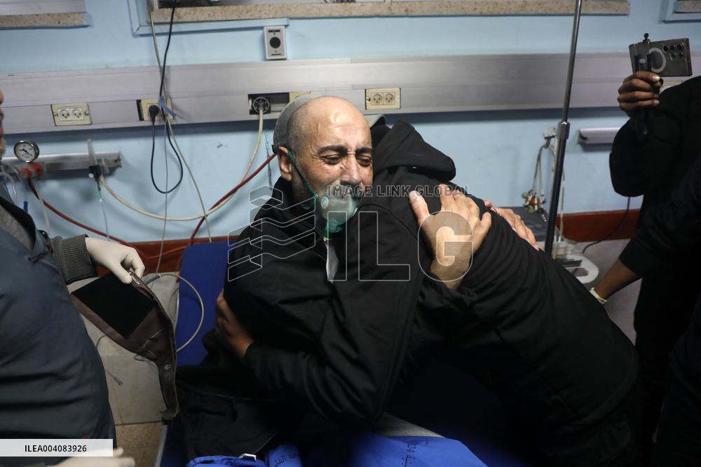 Palestinian Prisoners Released - Gaza