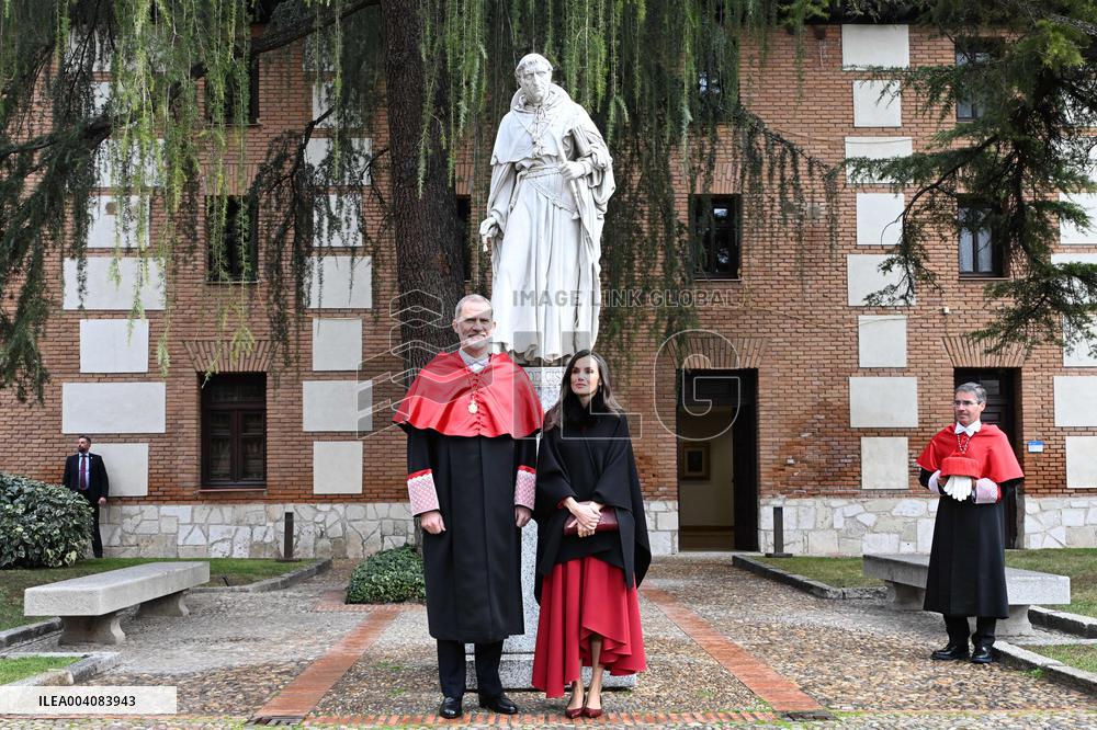 King Felipe Doctorate Ceremony at University of Alcala