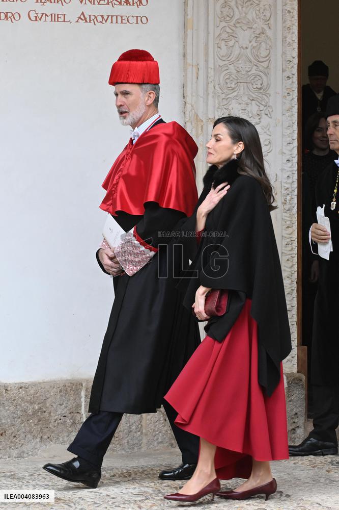 King Felipe Doctorate Ceremony at University of Alcala